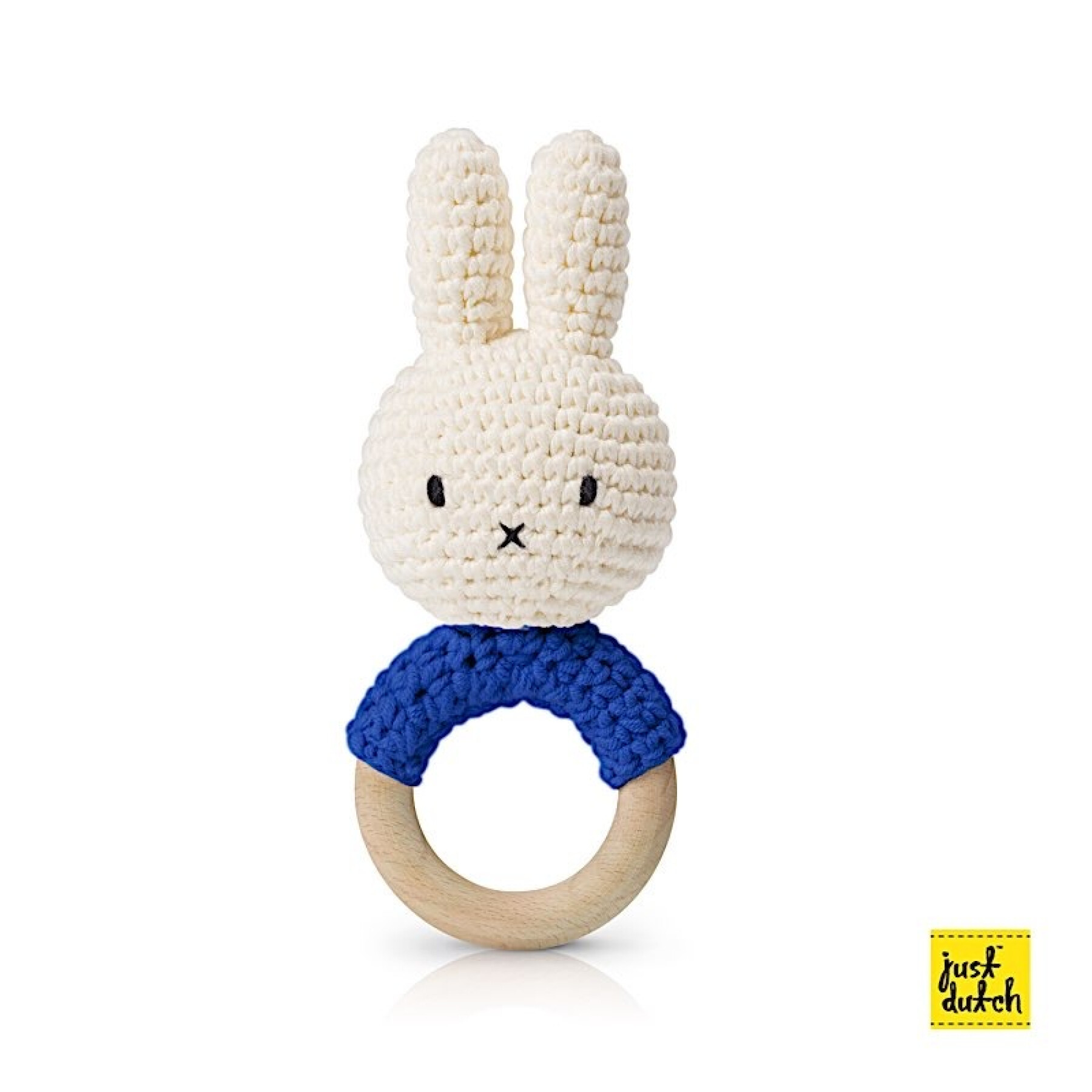 Hochet Miffy Teether Eco-Cotton Just Dutch