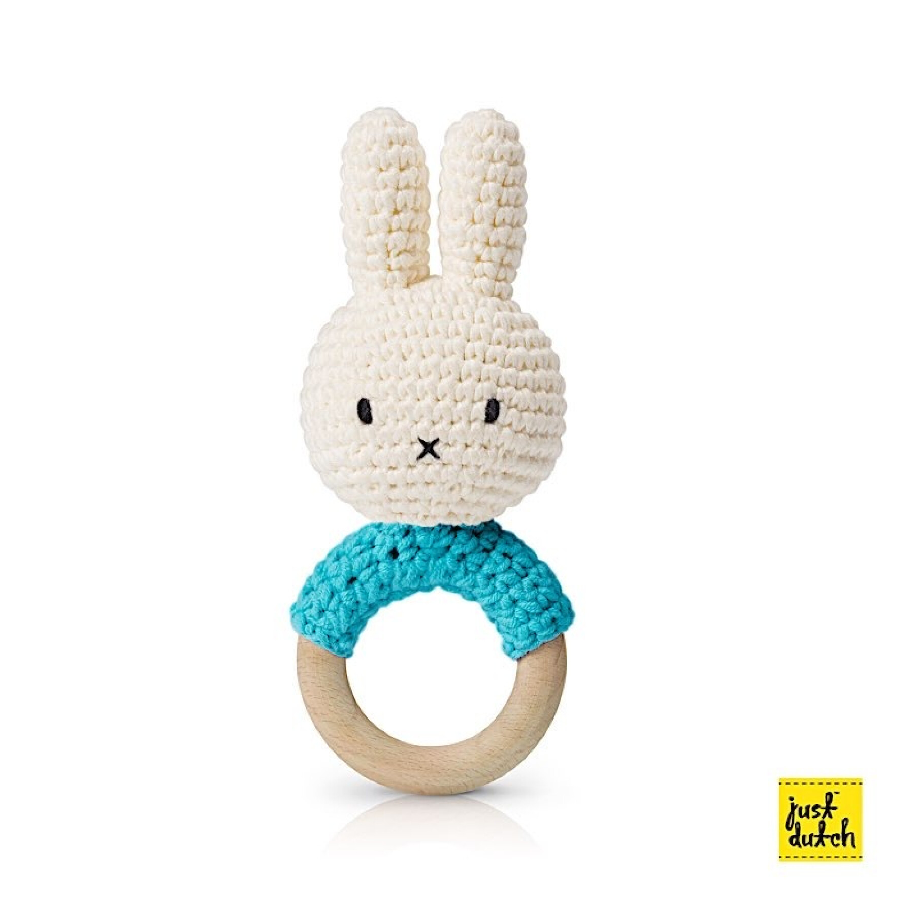 Hochet Miffy Teether Eco-Cotton Just Dutch