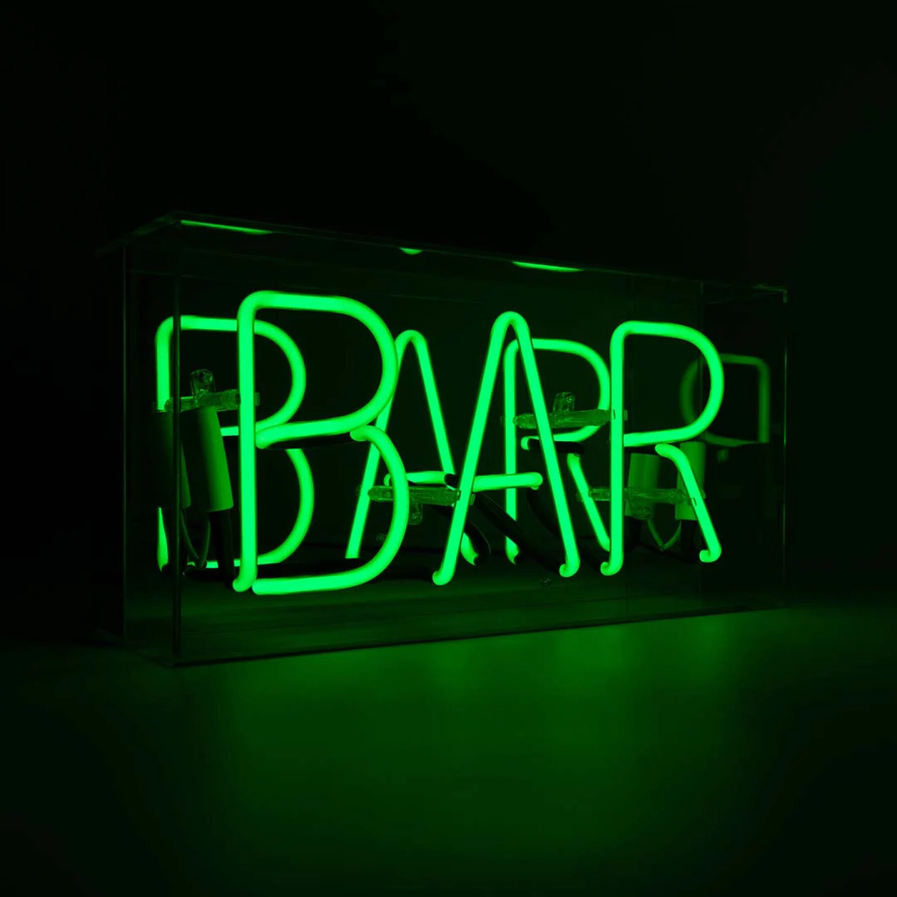 Enseigne lumineuse néon Locomocean Bar Green
