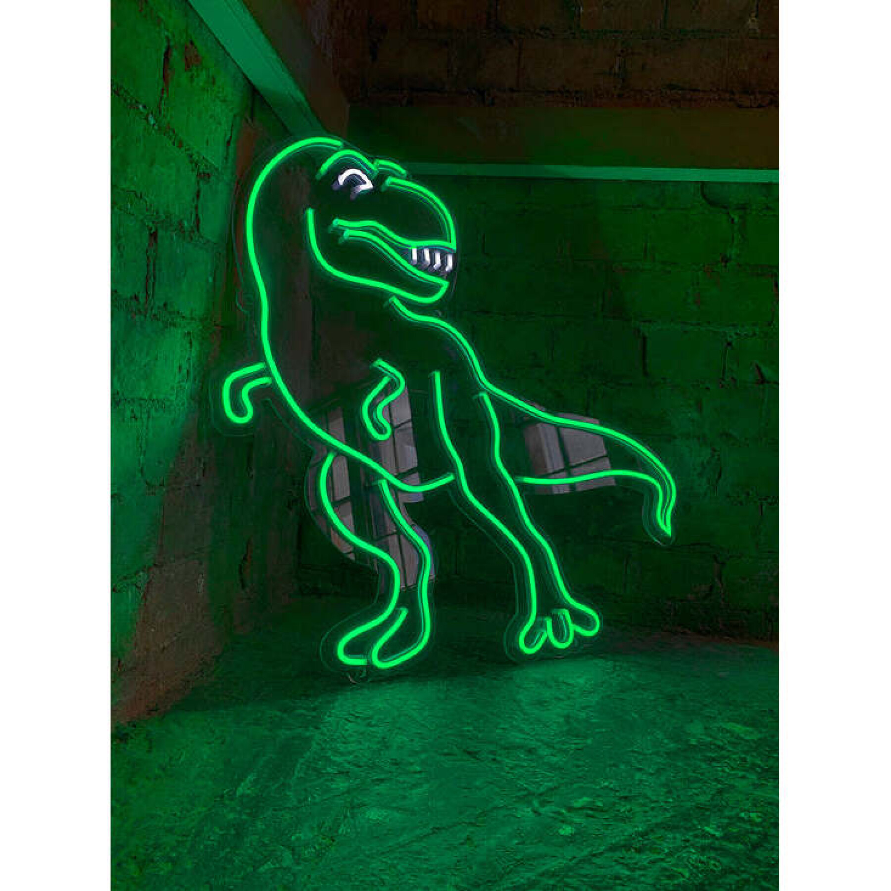 Décoration murale LED néon Locomocean Dinosaur T-Rex