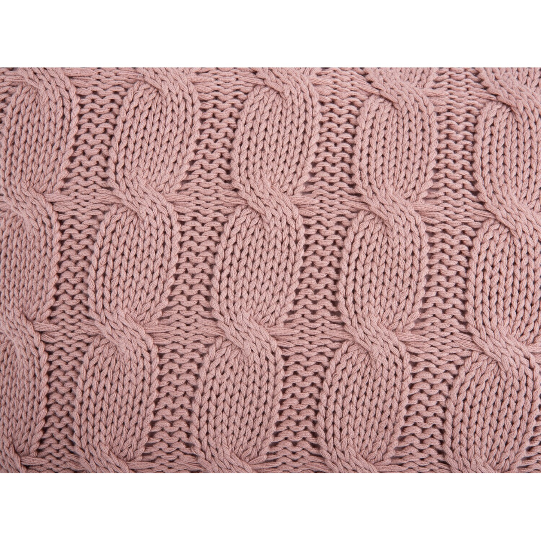 Plaid tricoté coton Present Time Cable