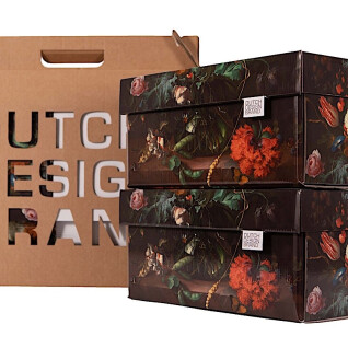 Boîtes de rangement en carton Dutch Design Brand (x2)