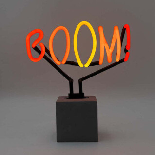Lampe néon avec base Locomocean Boom