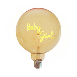 Ampoule LED mot baby girl ambre Opjet