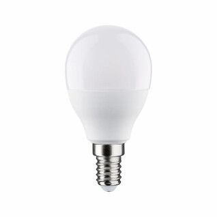 Ampoule standard sphérique LED Paulmann E14 Smart Home Zigbee 470lm RGBW+