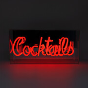 Enseigne lumineuse néon Locomocean Cocktails Red