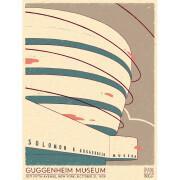 Poster edition limitée sérigraphie Plakat Guggenheim Museum
