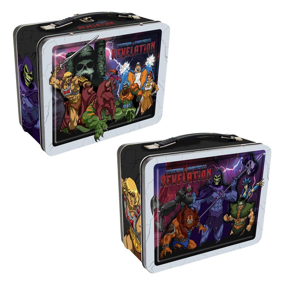 lunch box heroes and villains métal factory entertainment masters of the universe: revelation
