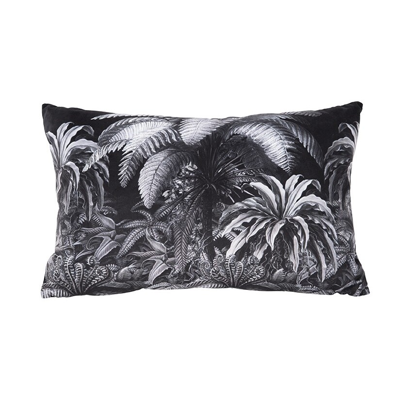 coussin velours present time jungle