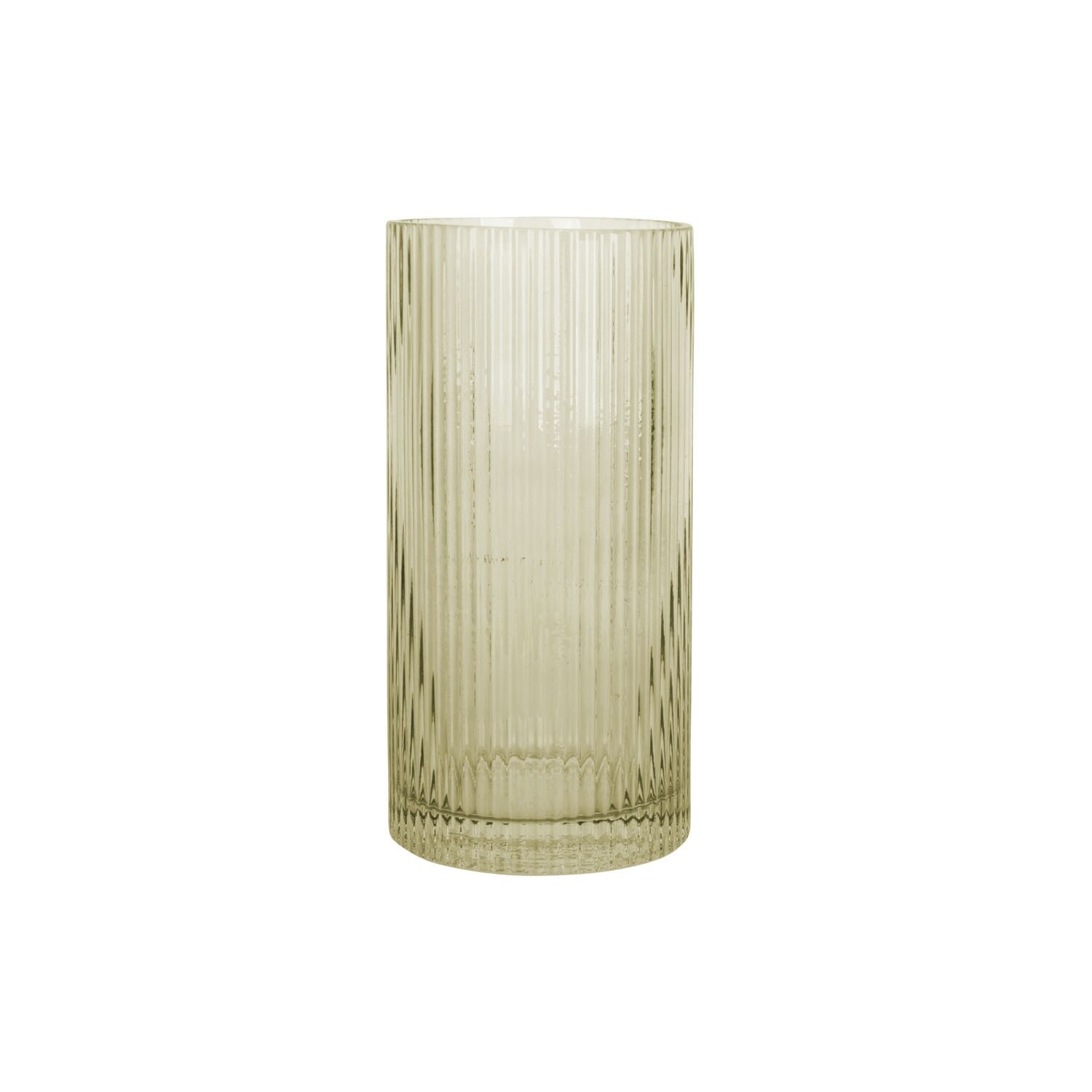 vase verre present time allure straight large