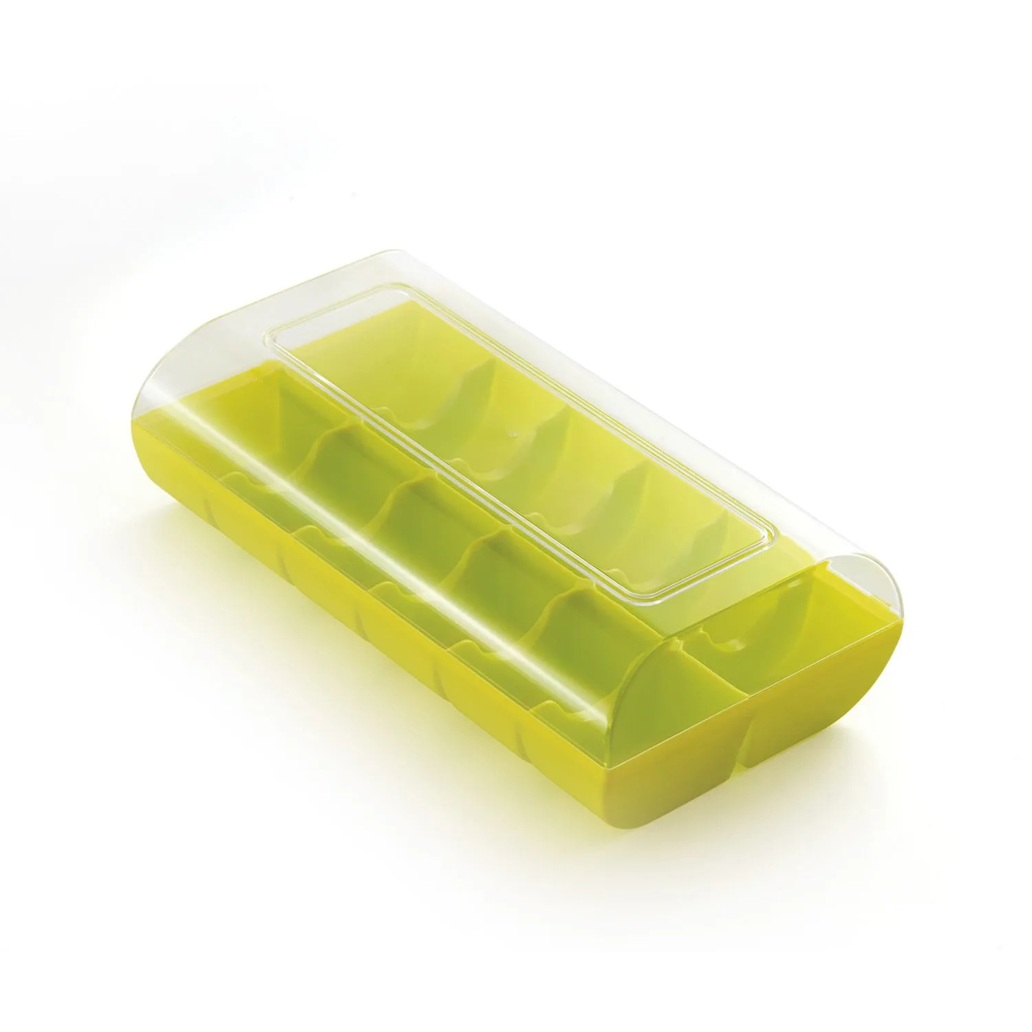 lunch box plastique pour 12 macarons silikomart macadò 10x18,5x5,5 mm